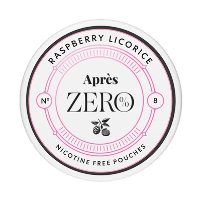 Après No.9  Raspberry Licorice Zero Nikotinfritt Snus