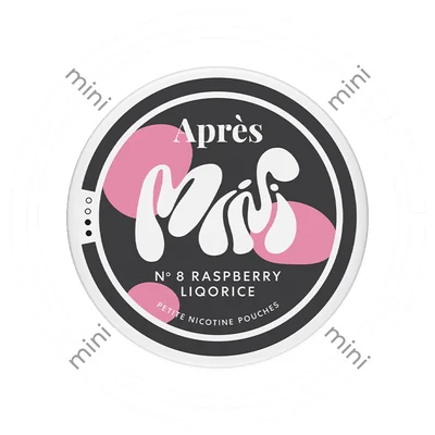 Après Raspberry Liqorice Normal Mini N°8