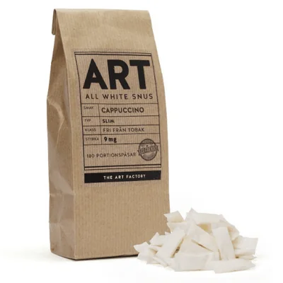 Art Cappuccino Ecopack 9mg SLIM All White