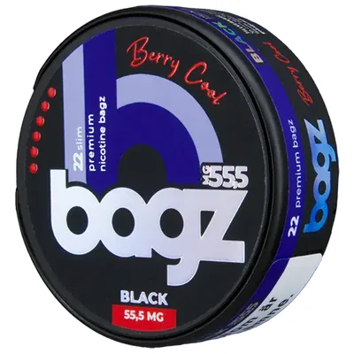 BAGZ Berry Cool Black | 55,5 mg