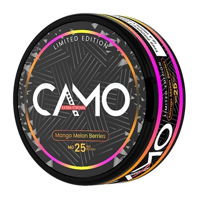 CAMO BLACK Mango Melon Berries Ultra Strong Limited Edition