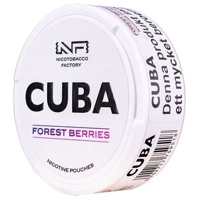 CUBA Forest Berries | White 16 mg