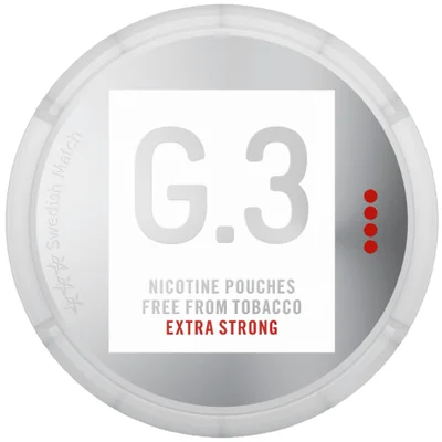 G.3 Nicotine Pouches Free From Tobacco