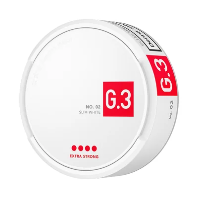 G.3 No.02 Slim White Extra Strong