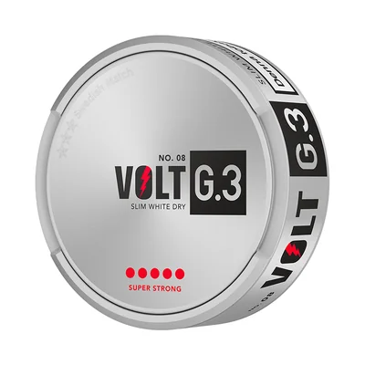 G.3 No.08 VOLT Slim White Dry Super Strong