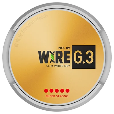 G.3 Wire Super Strong Slim White Dry