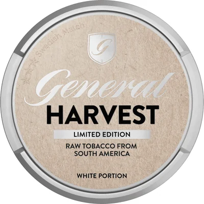 General Harvest White Portionssnus LIMITED EDITION