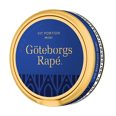 Göteborgs Rapé Vit Portion Mini