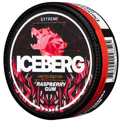 ICEBERG Raspberry Gum Extreme Portion