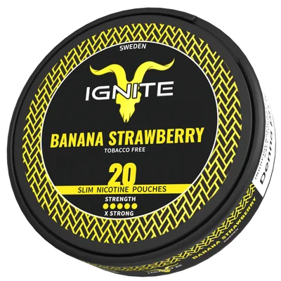 IGNITE Banana Strawberry All White