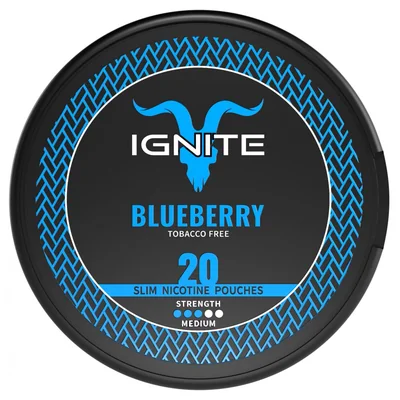 IGNITE Blueberry All White