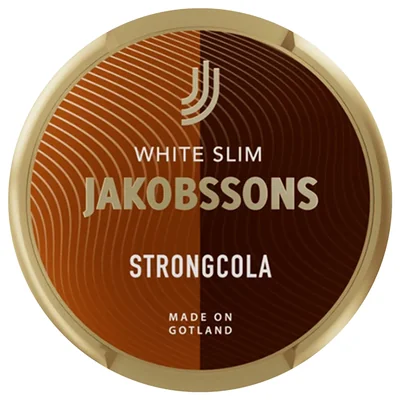 Jakobssons Strong Cola Slim White Portion