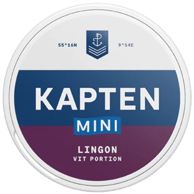 Kapten Lingon Mini Portionssnus