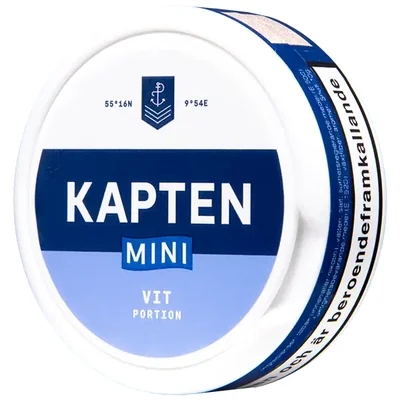 Kapten Mini Vit Portion
