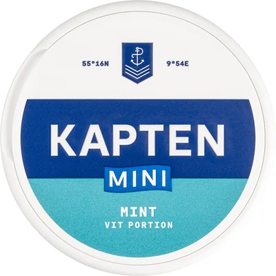 Kapten Mint Mini Vit