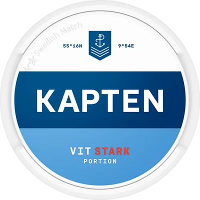 Kapten Stark Vit