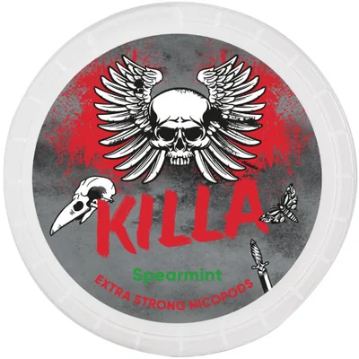 Killa Spearmint Extra Strong All White