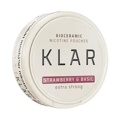 KLAR Strawberry & Basil Mini Extra Strong