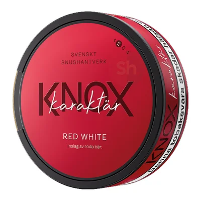 Knox Red Karaktär White Portion