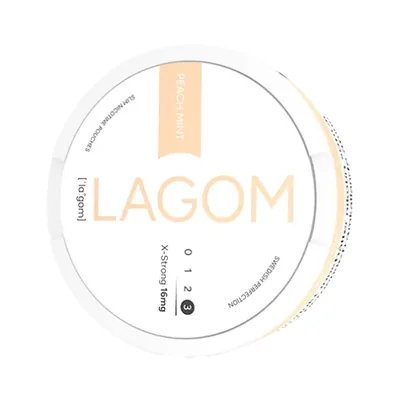 LAGOM Peach Mint X-Strong 16 mg