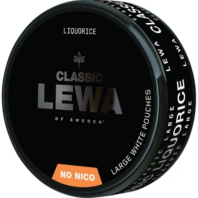 LEWA Classic Liquorice Nikotinfritt