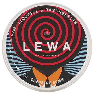 LEWA Liquorice & Raspberries Nikotinfritt