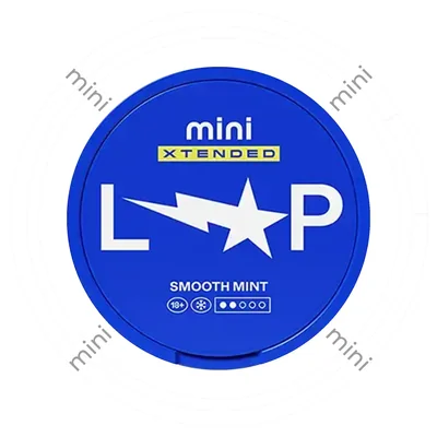 Loop Smooth Mint Xtended Mini Vitt snus