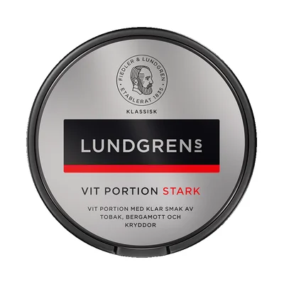 Lundgrens Vit Portion Stark