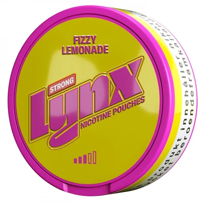 LYNX Fizzy Lemonade Strong