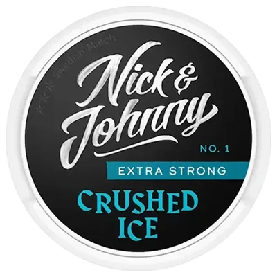 Nick & Johnny Crushed Ice Extra Strong Portion