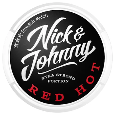 Nick & Johnny Red Hot Extra Strong Portion