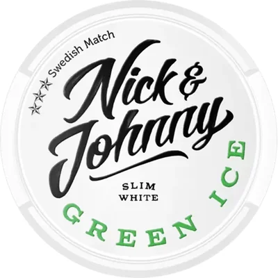 Nick & Johnny Green Ice White
