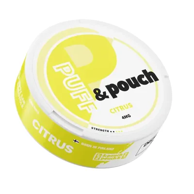 Puff & Pouch Citrus 4mg