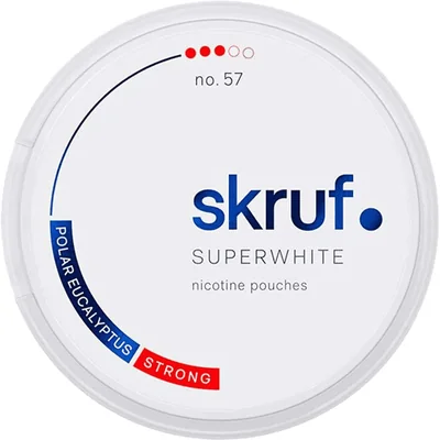 Skruf Superwhite No. 57 Polar Eucalyptus Strong