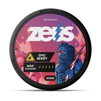 Zeus Epic Berry Extra Strong