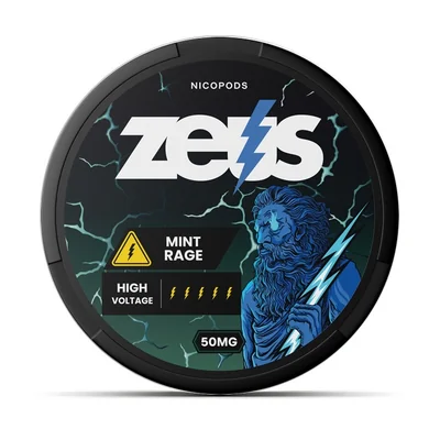 Zeus Mint Rage Extra Strong