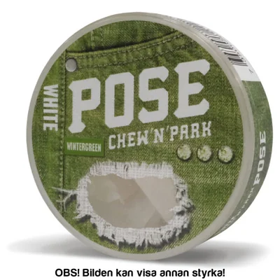 POSE 4mg Wintergreen All White