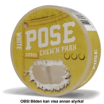 POSE 7mg Citrus All White