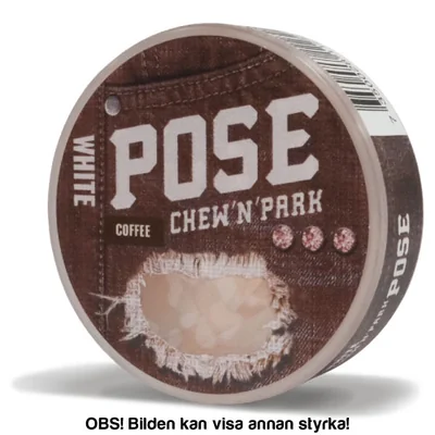 POSE 7mg Coffe All White