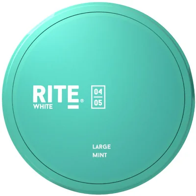 Rite White Mint LARGE