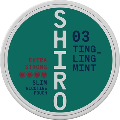 Shiro 03 Tingling Mint Extra Strong Slim