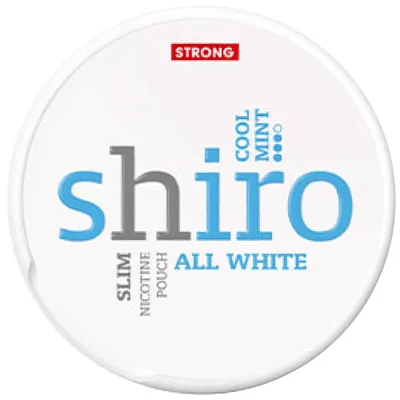 Shiro Cool Mint Strong Slim All White
