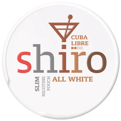Shiro Cuba Libre Slim All White