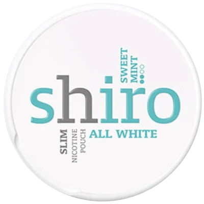 Shiro Sweet Mint Slim All White