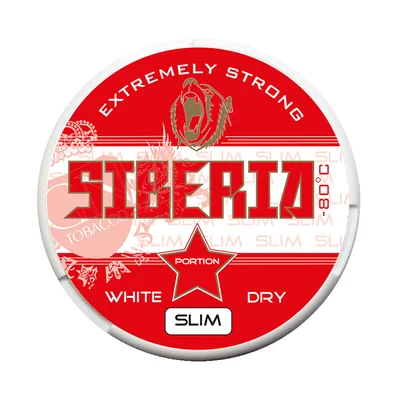 Siberia -80°C Extremely Strong White Dry Slim Portion