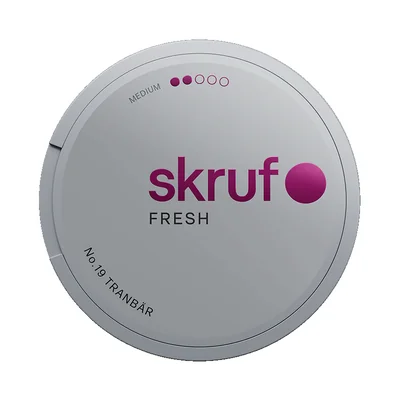 Skruf Fresh No.19 White Tranbär Medium