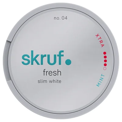 Skruf No.04 Fresh Xtra Stark White