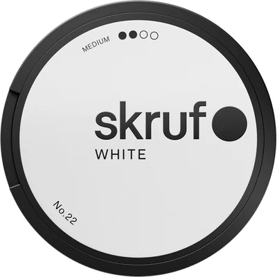 Skruf No. 22 Medium White
