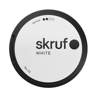 Skruf No.22 White Medium