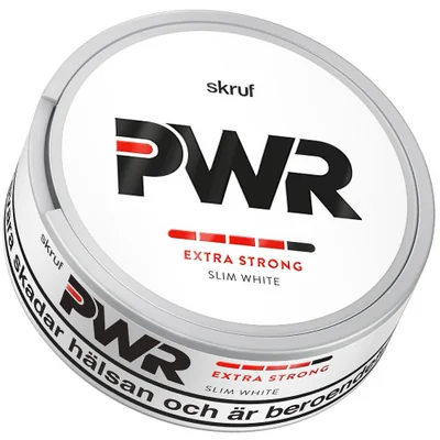 Skruf PWR Extra Strong Slim White